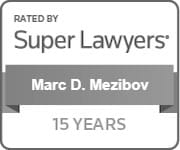 Rated By Super Lawyers | Marc D. Mezibov | 15 Years