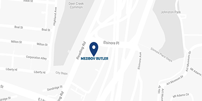 Mezibov Butler Office Location Map